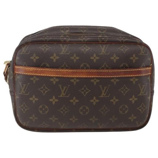 Reporter leather handbag