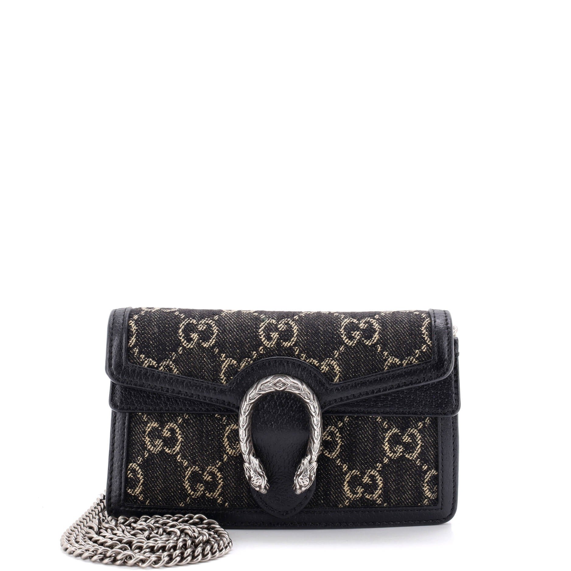 Dionysus Bag GG Denim Super Mini