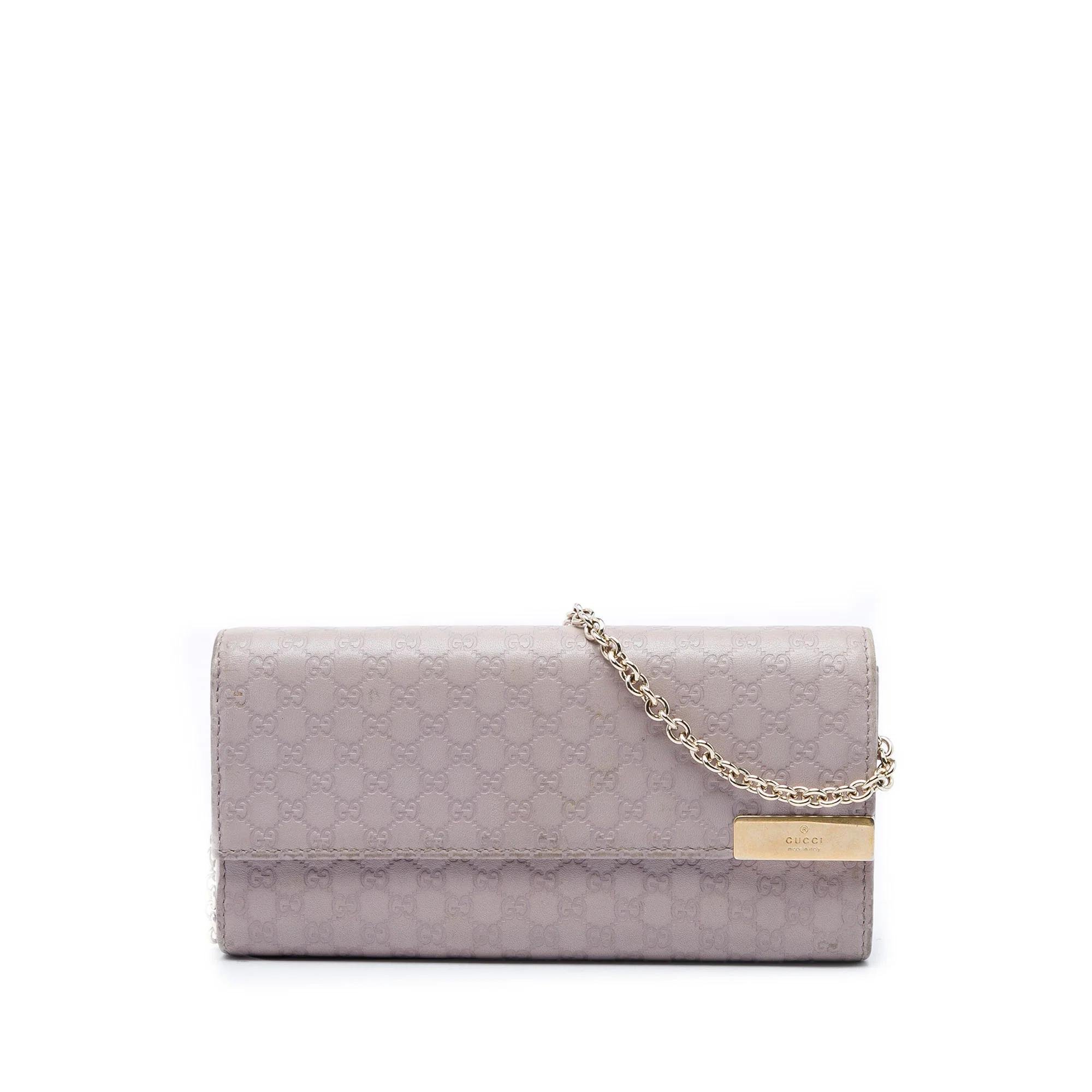 Gucci B leather handbag