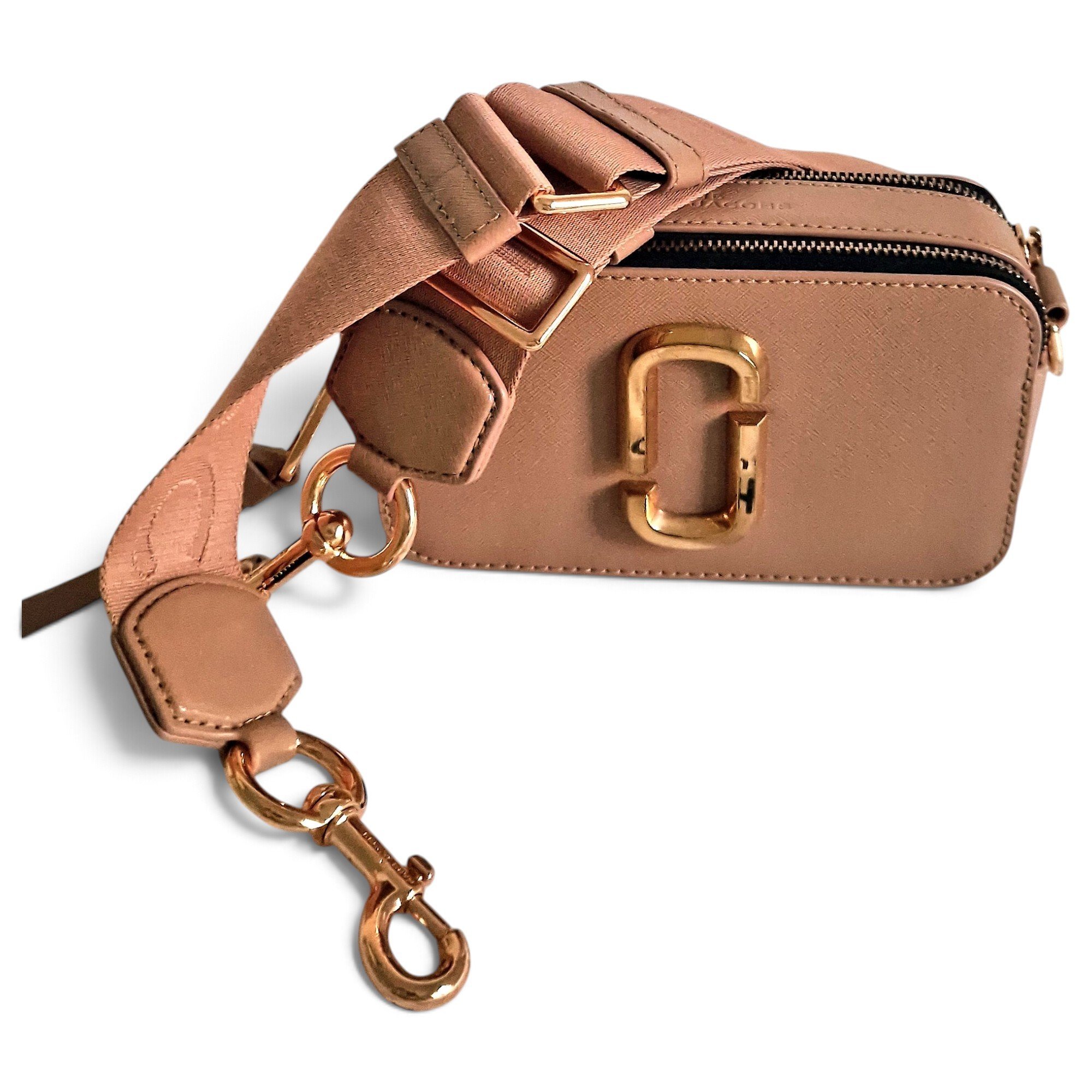 Snapshot leather crossbody bag