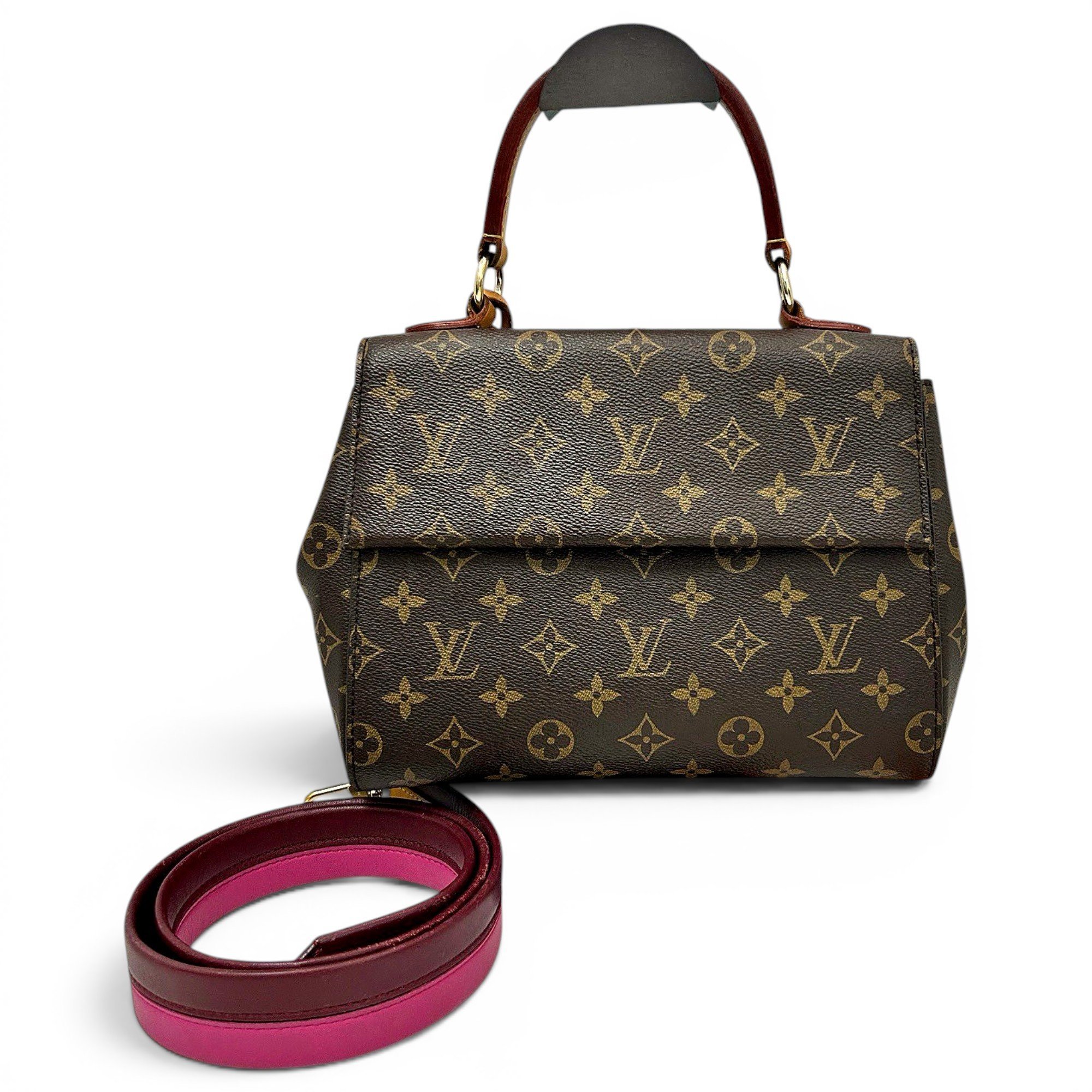 Cluny leather handbag