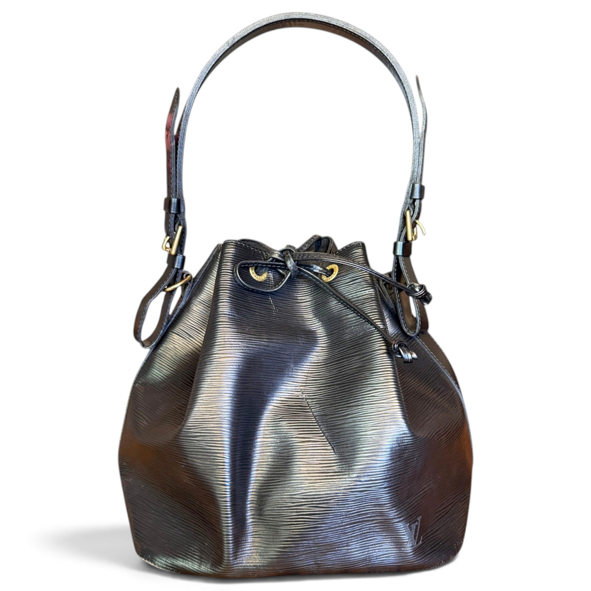 Noé leather crossbody bag