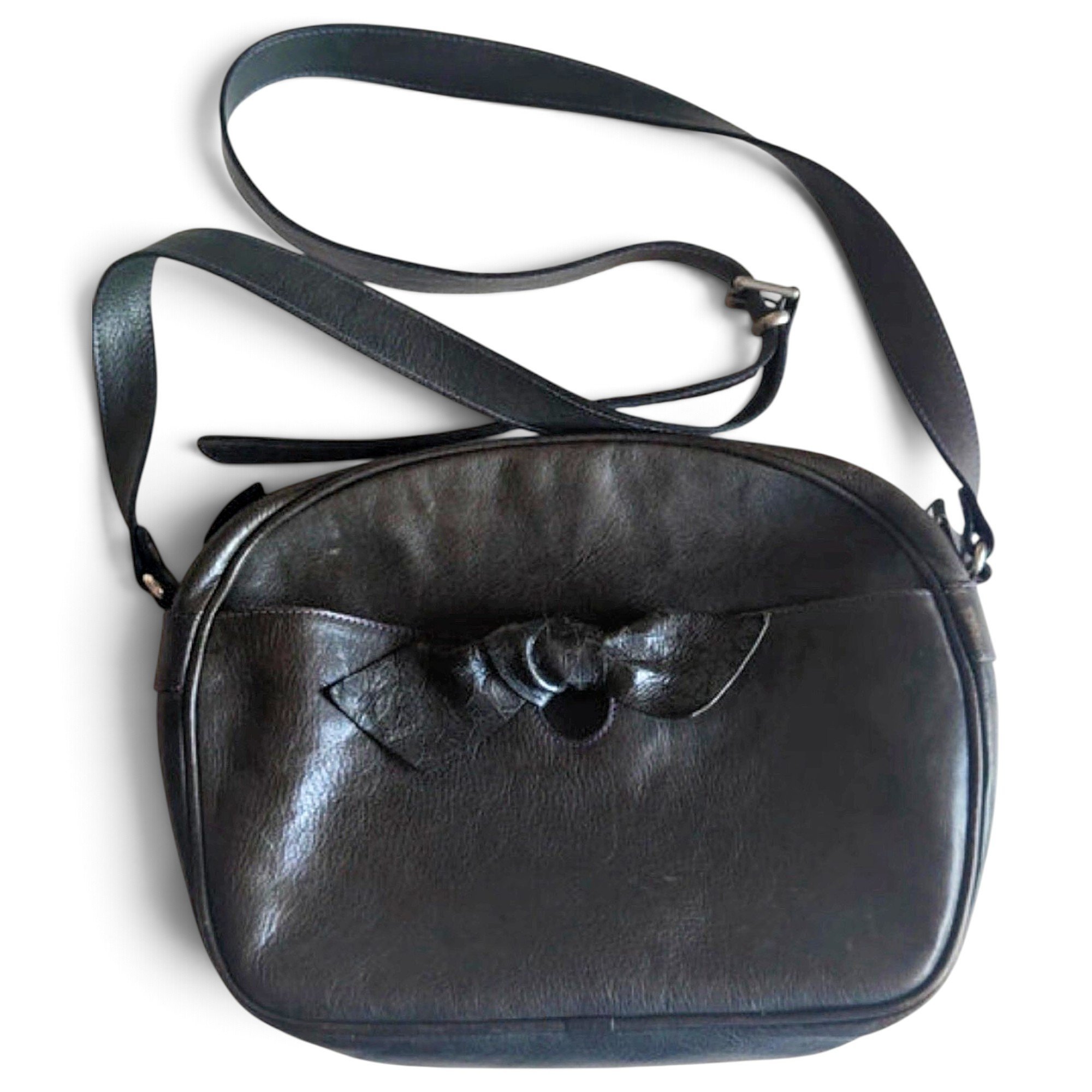 Leather crossbody bag