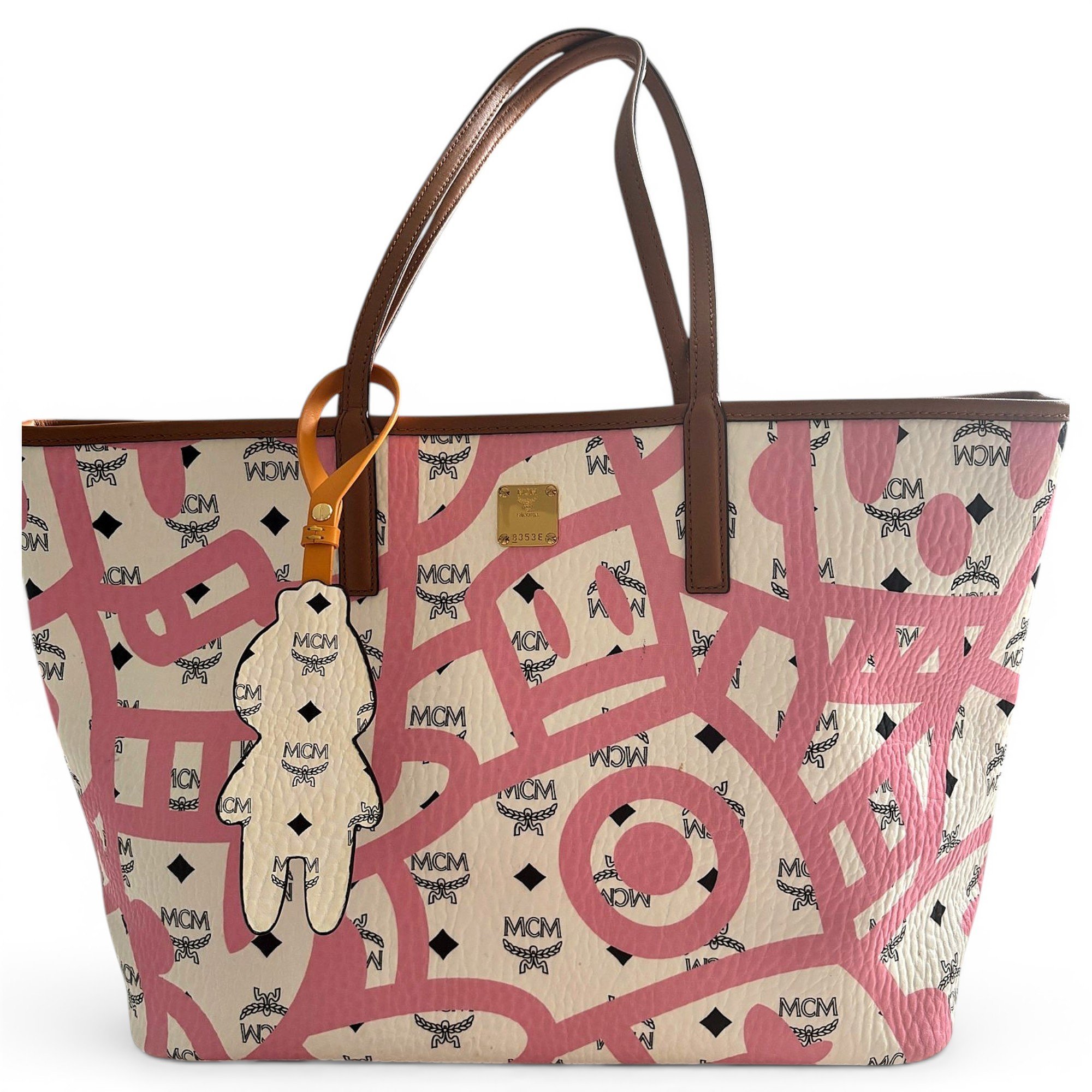 MCM Leather tote