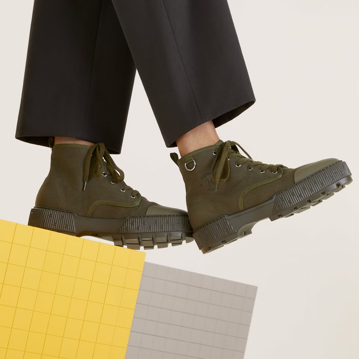 Vert Toundra Bota De Cano Baixo Itinéraire
