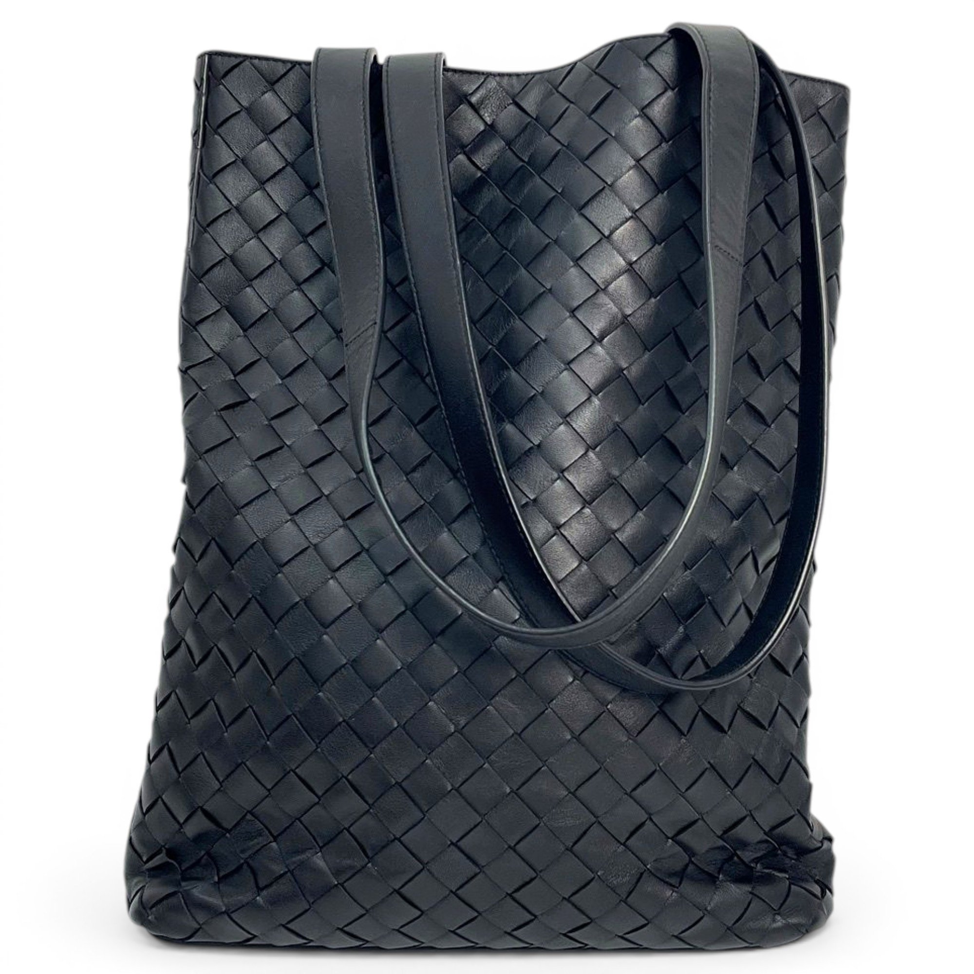 Leather tote
