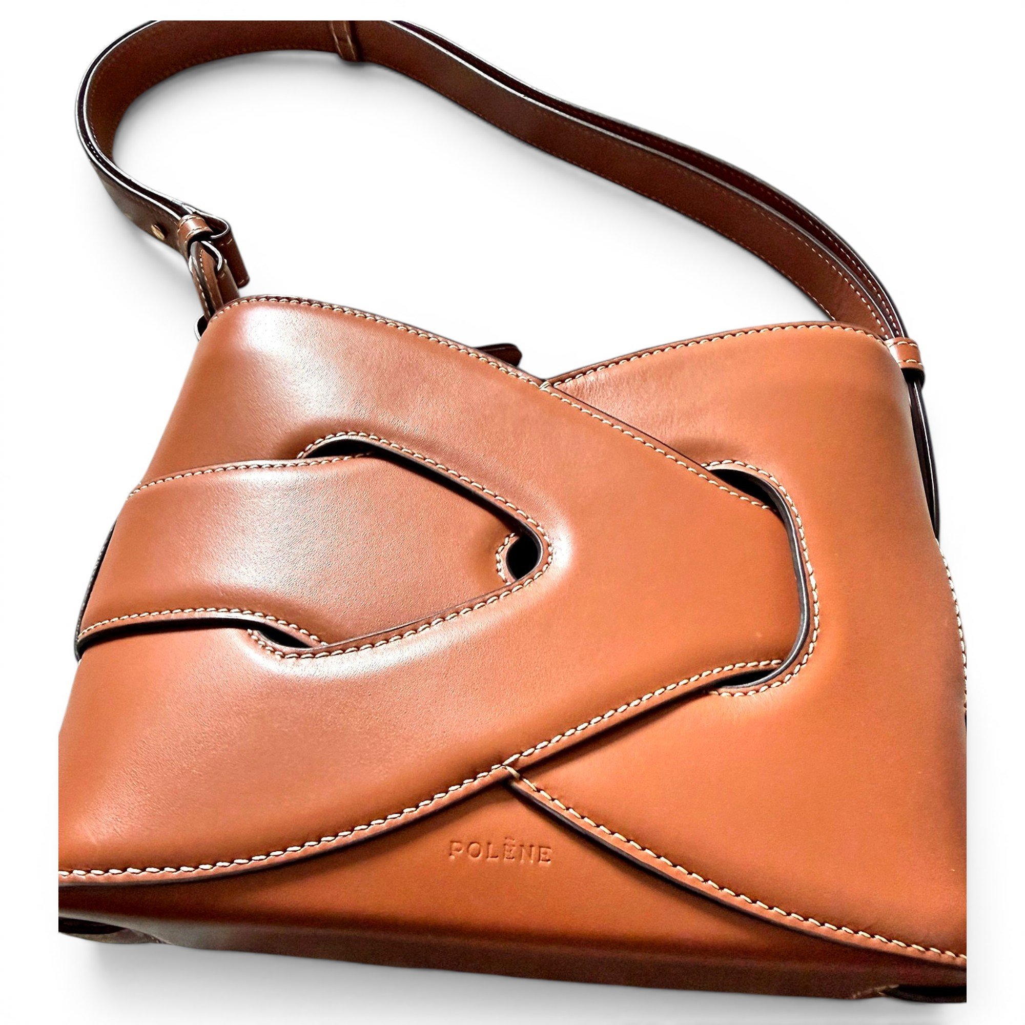 Polene Leather handbag