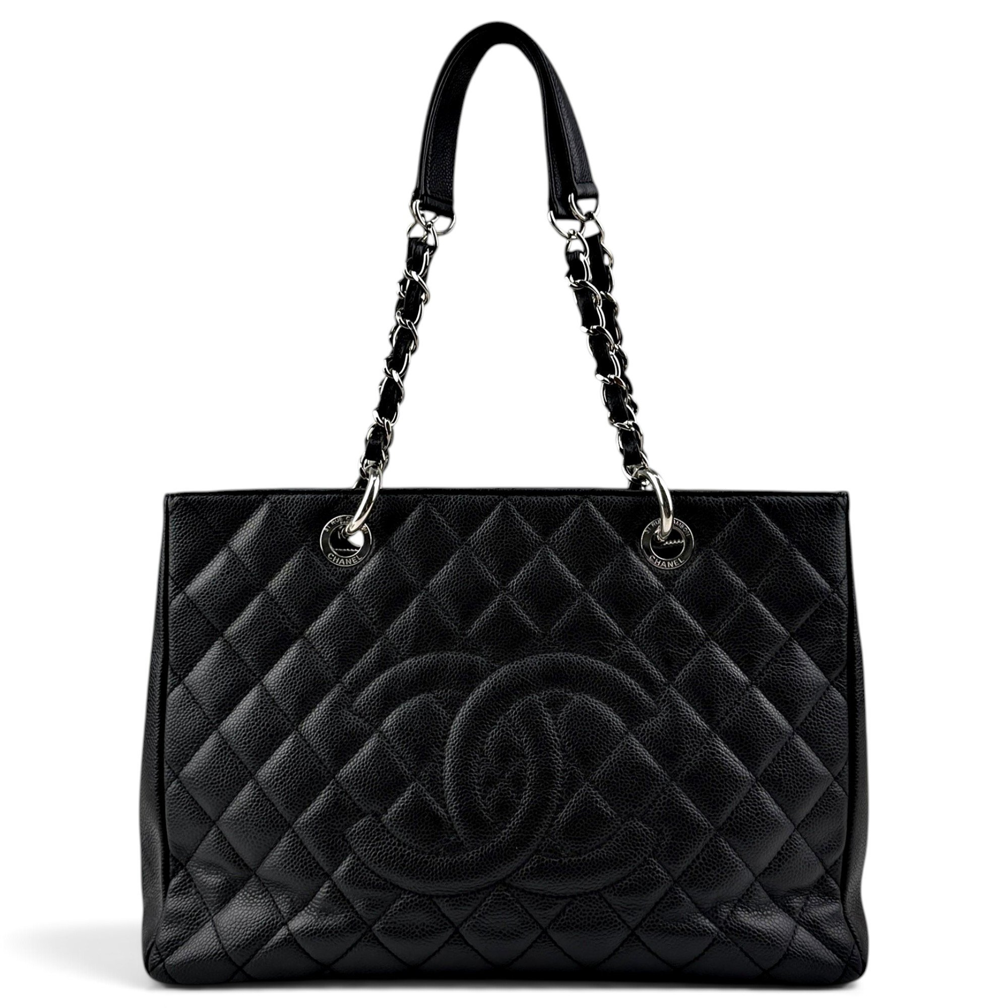 Grand shopping leather tote