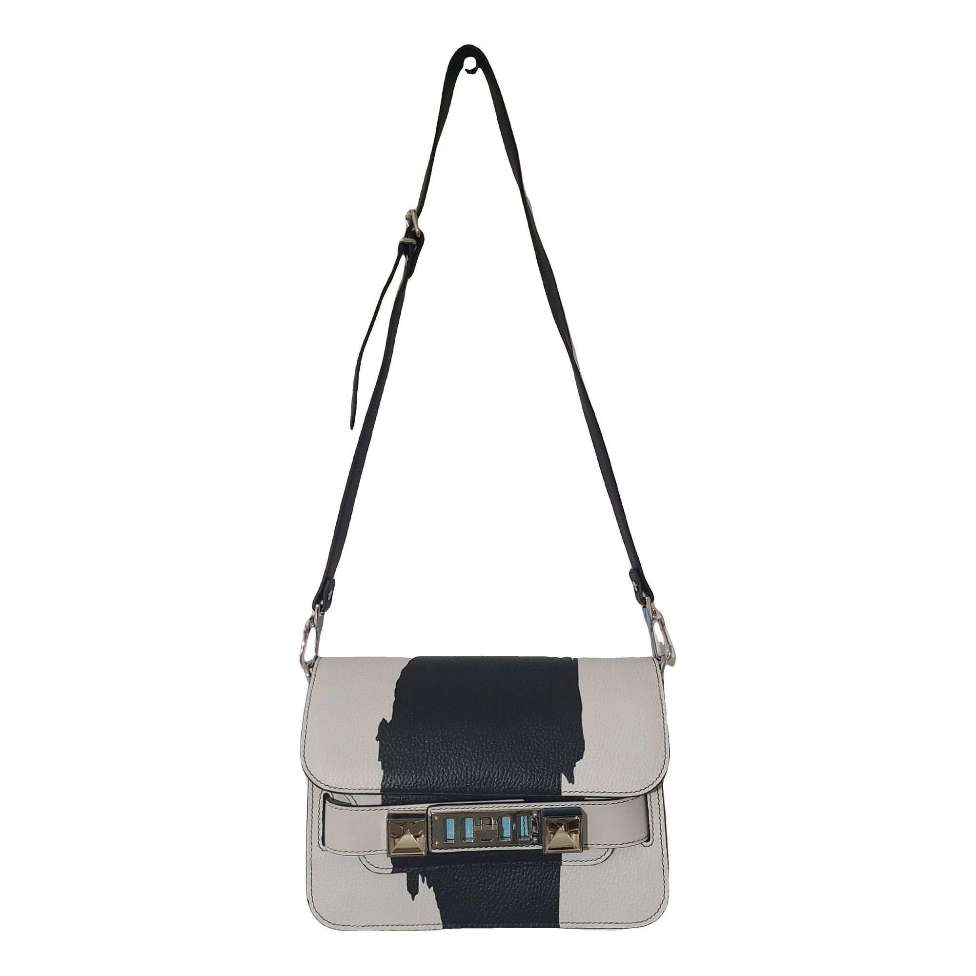 PS11 leather crossbody bag