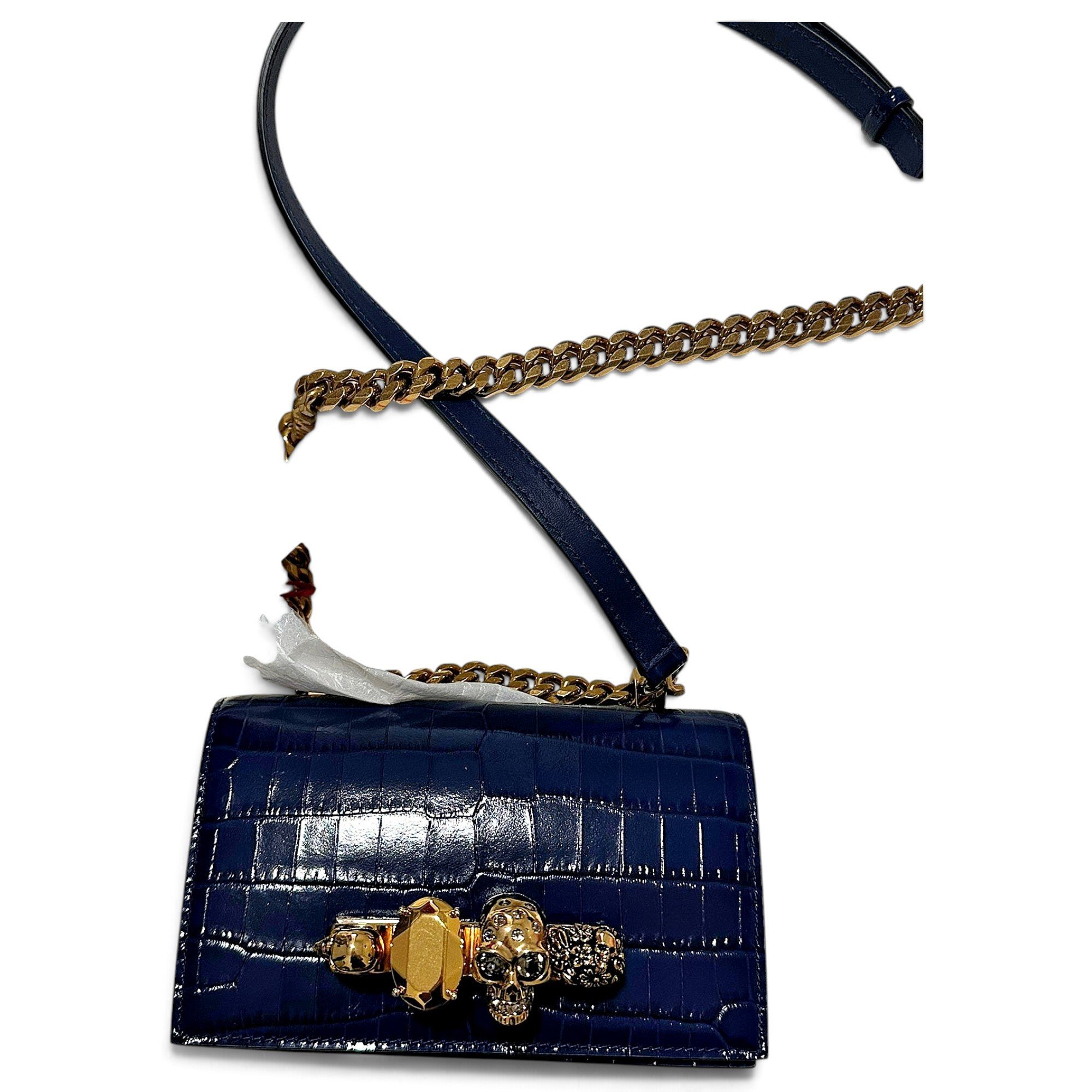 Leather crossbody bag