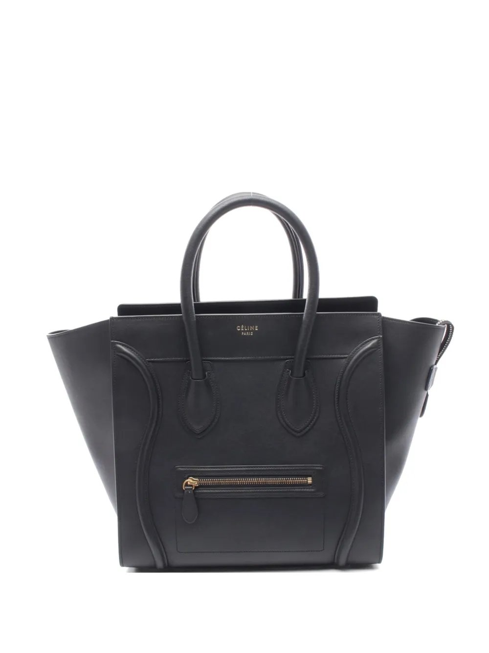 2010s mini Luggage Shopper leather tote bag