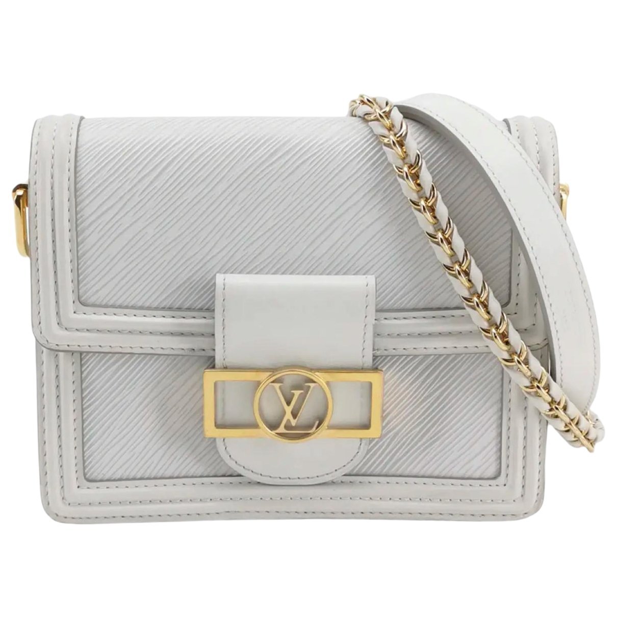 Dauphine leather handbag