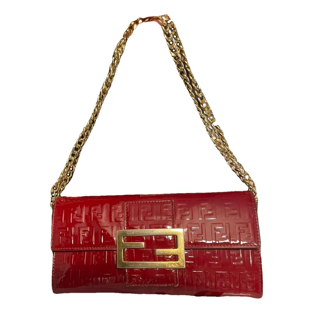 Patent leather mini bag