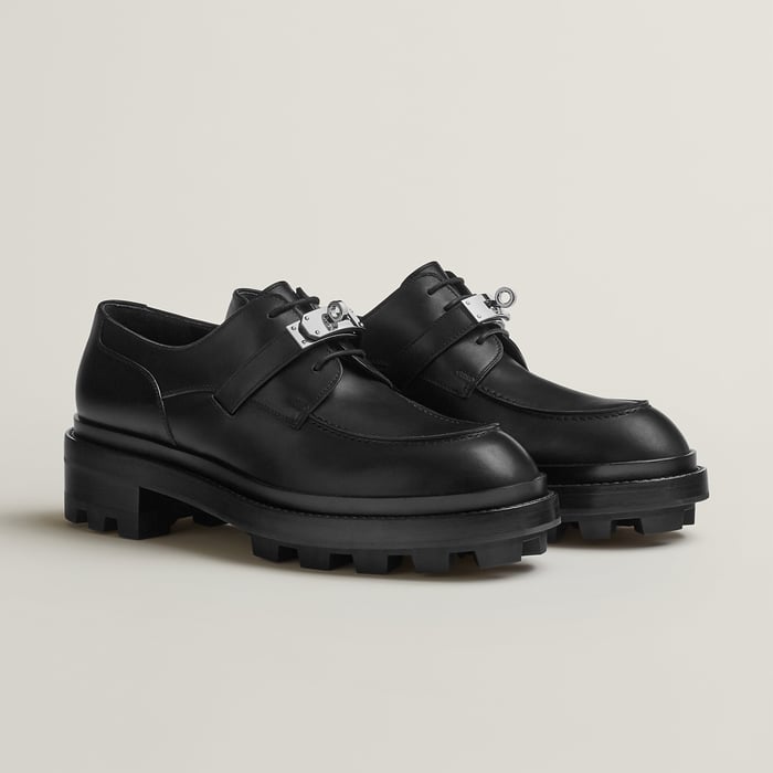 Noir First Derby Shoe