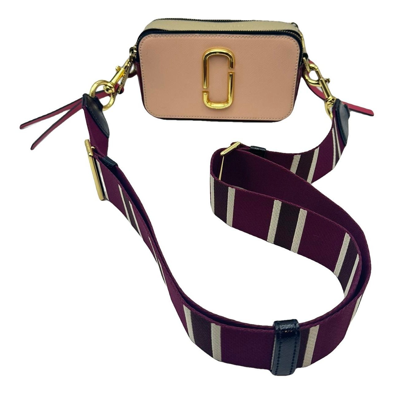 Snapshot leather crossbody bag
