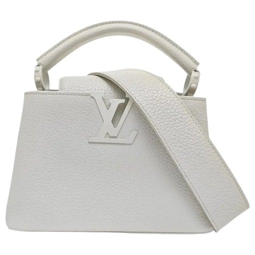Capucines leather handbag
