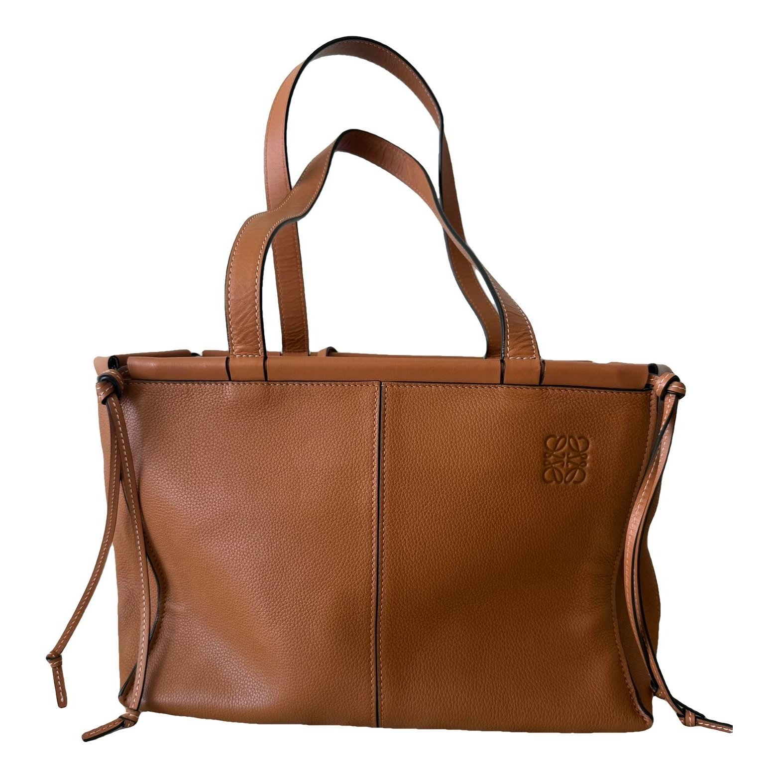 Anagram leather handbag
