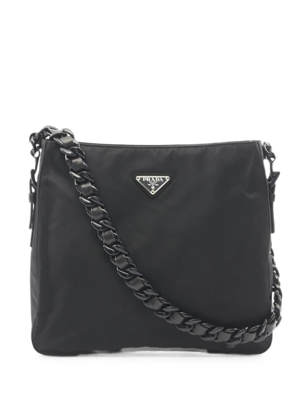 2010s Tessuto Bacheli chain shoulder bag