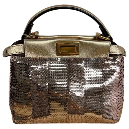 Peekaboo leather handbag