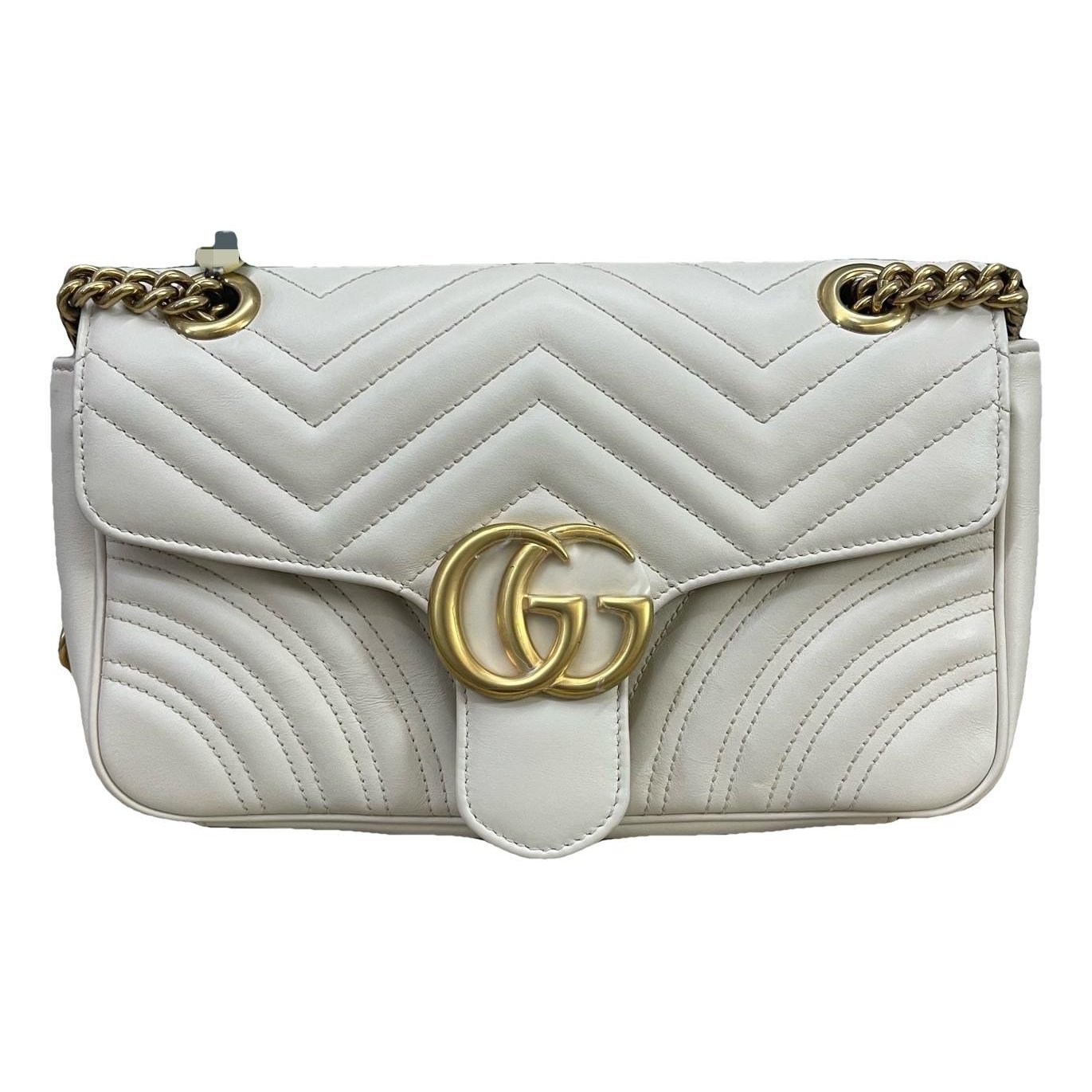 GG Marmont Flap leather handbag
