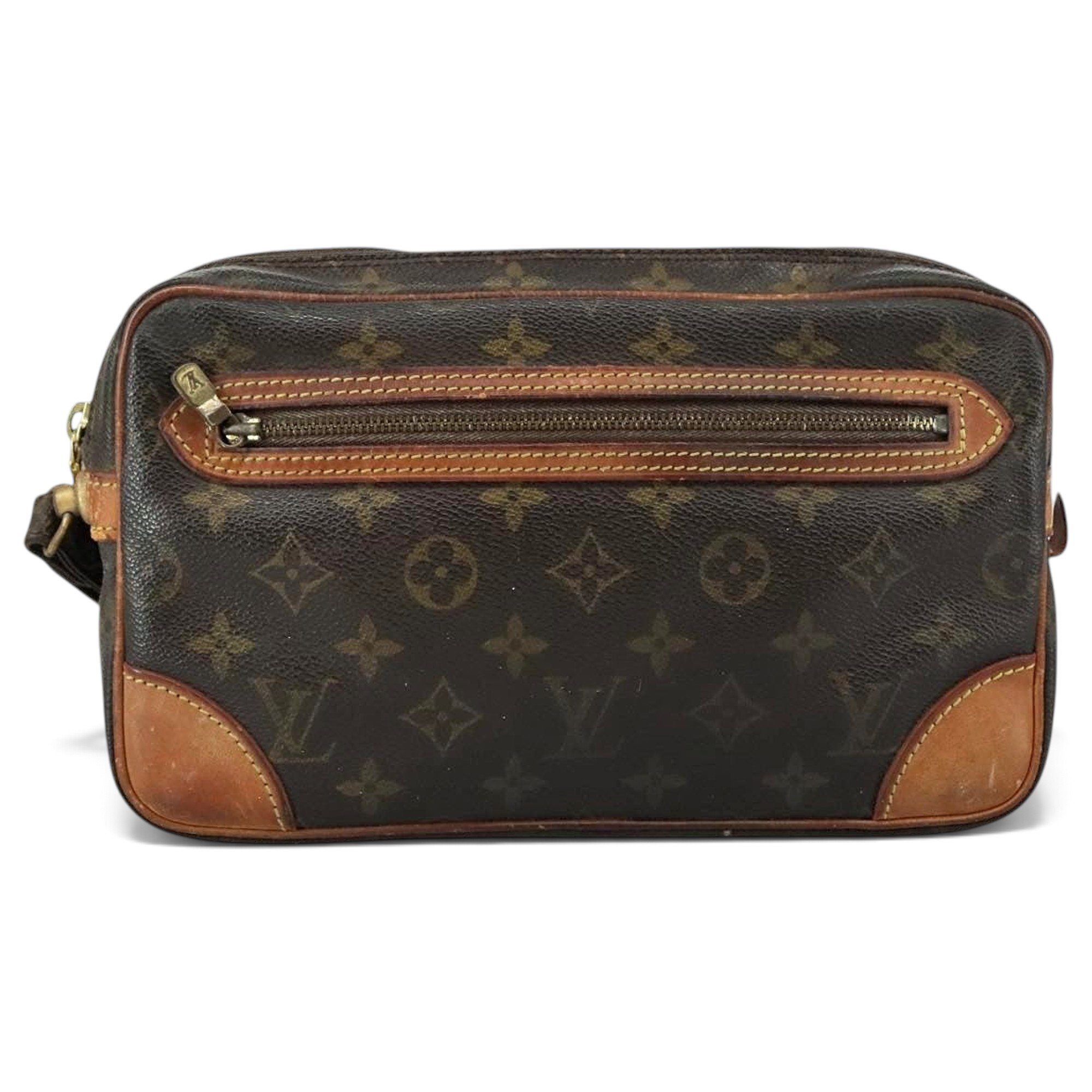 Marly Dragonne leather clutch bag