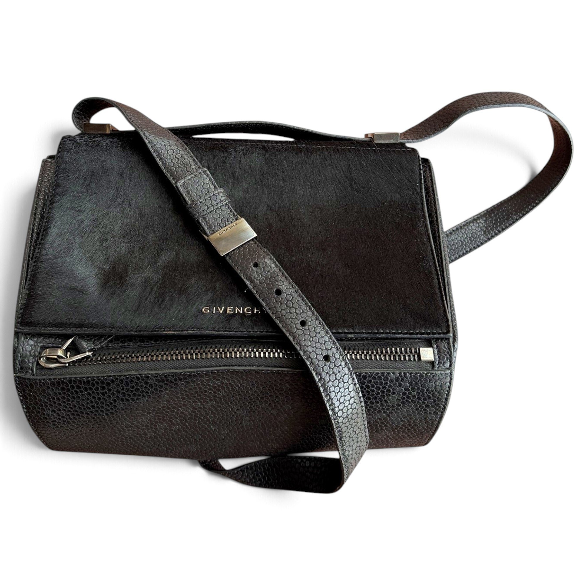 Givenchy Pandora Box leather crossbody bag