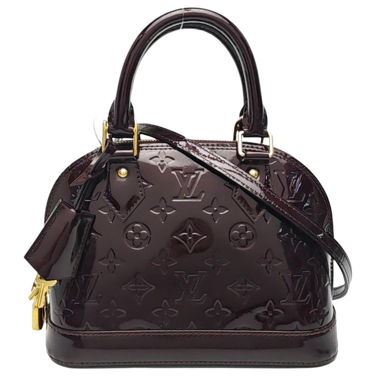 Alma BB patent leather handbag