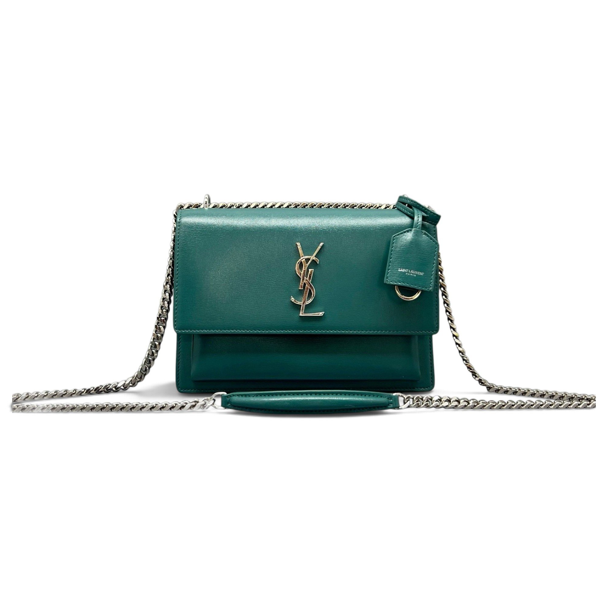 Sunset leather handbag