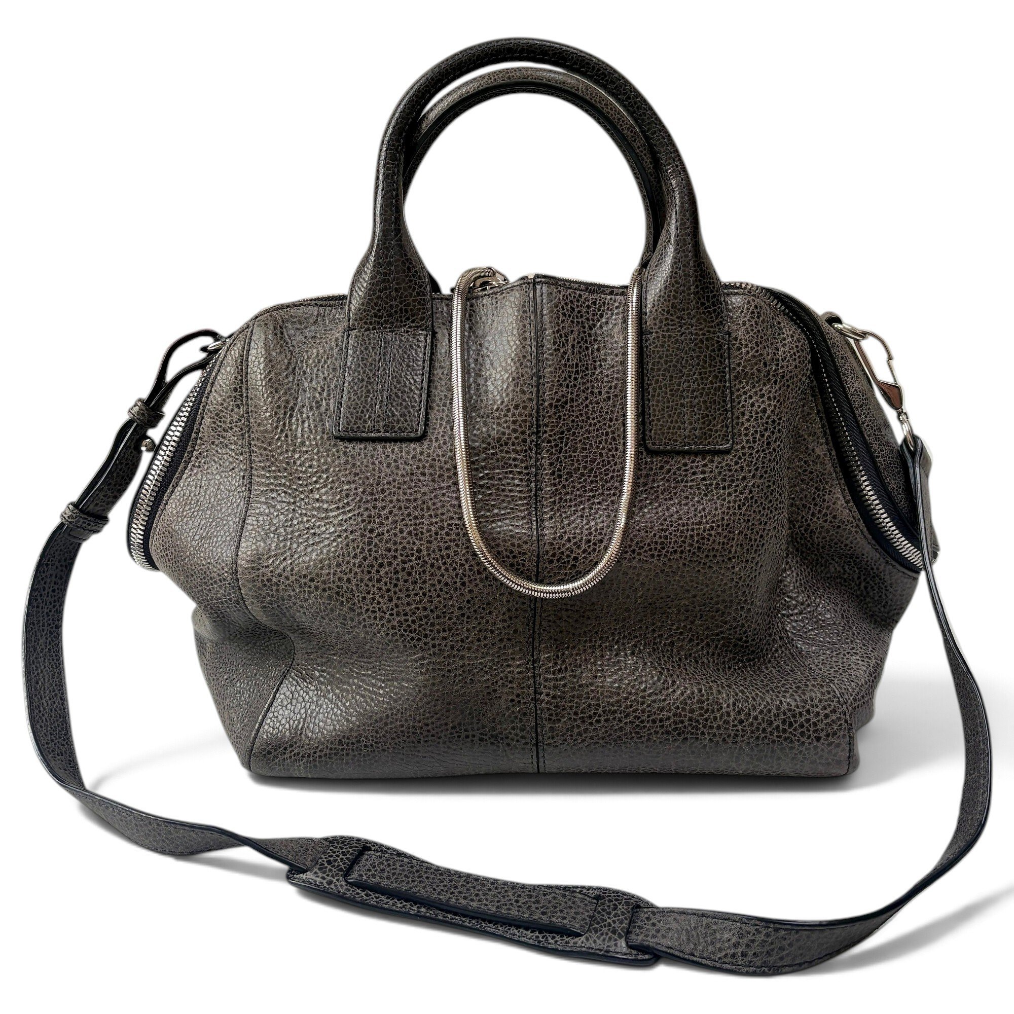 Leather handbag