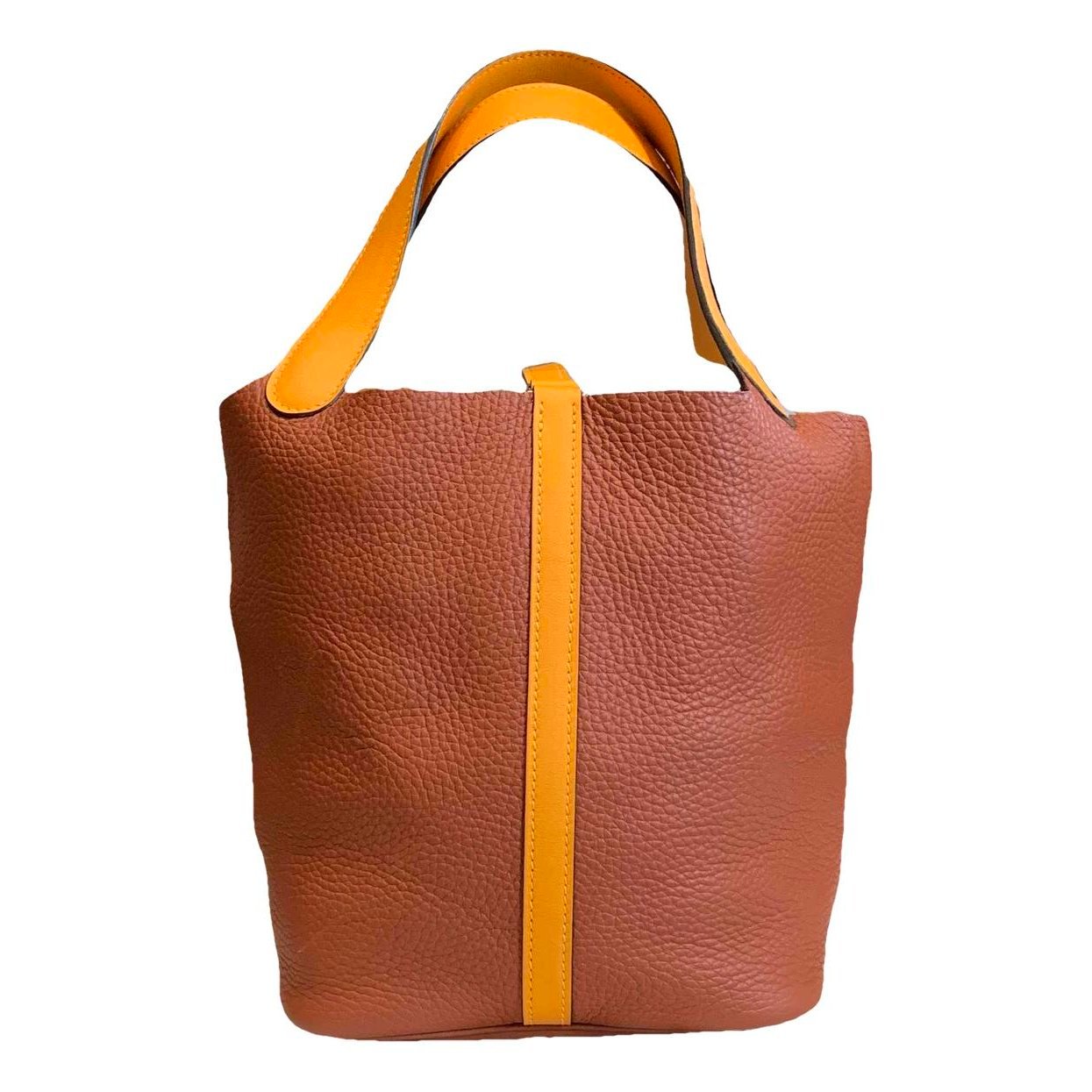 Picotin leather handbag