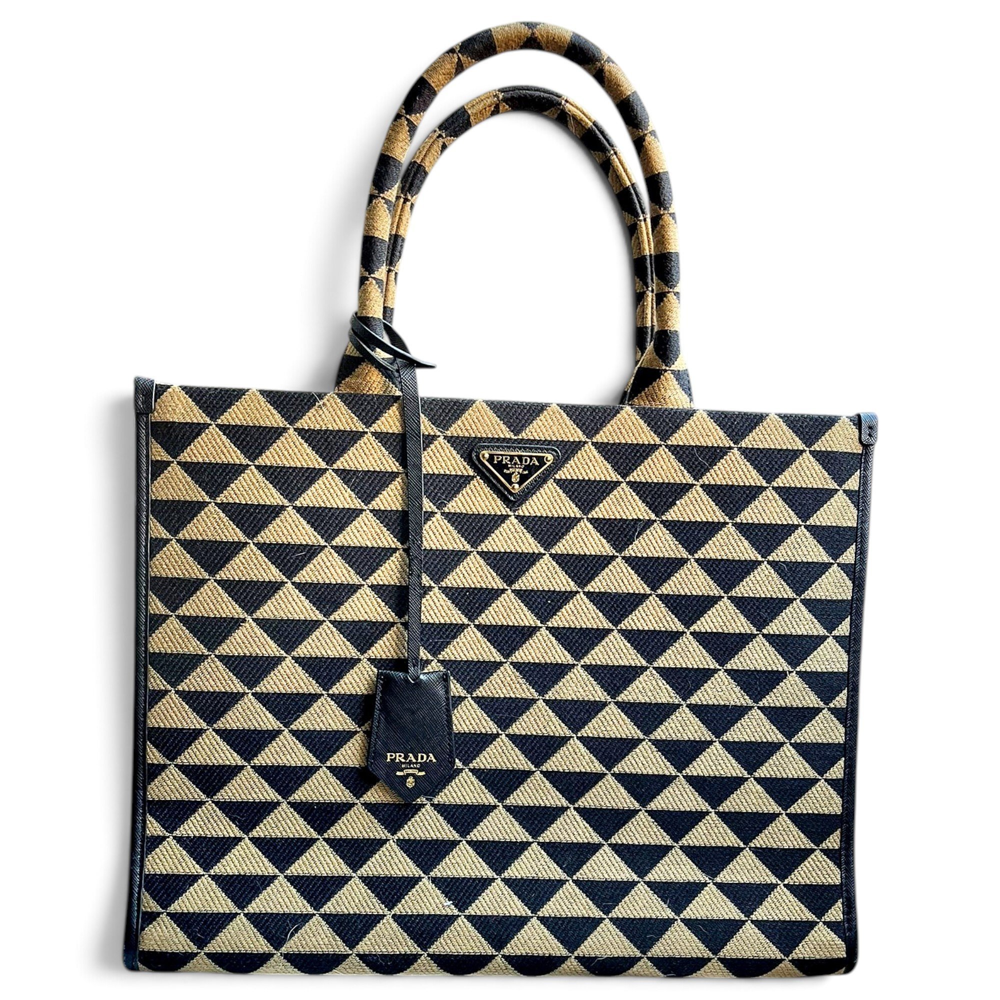 Leather tote