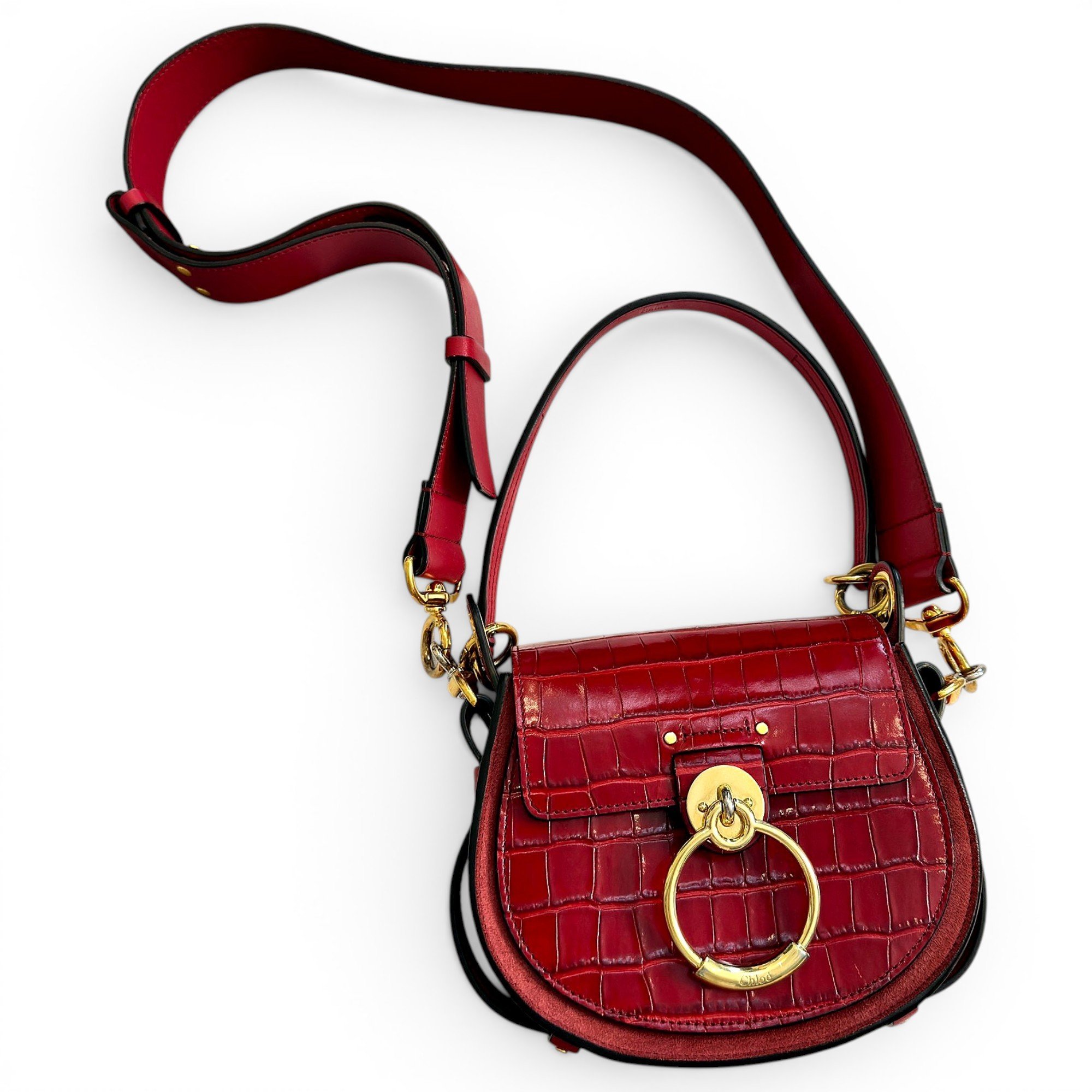 Tess leather handbag