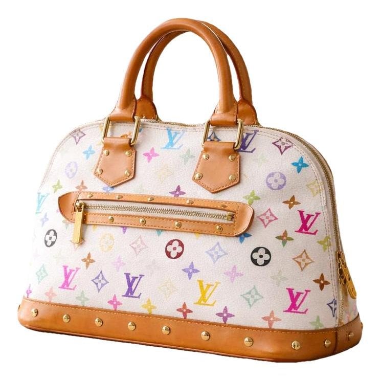 Alma leather handbag