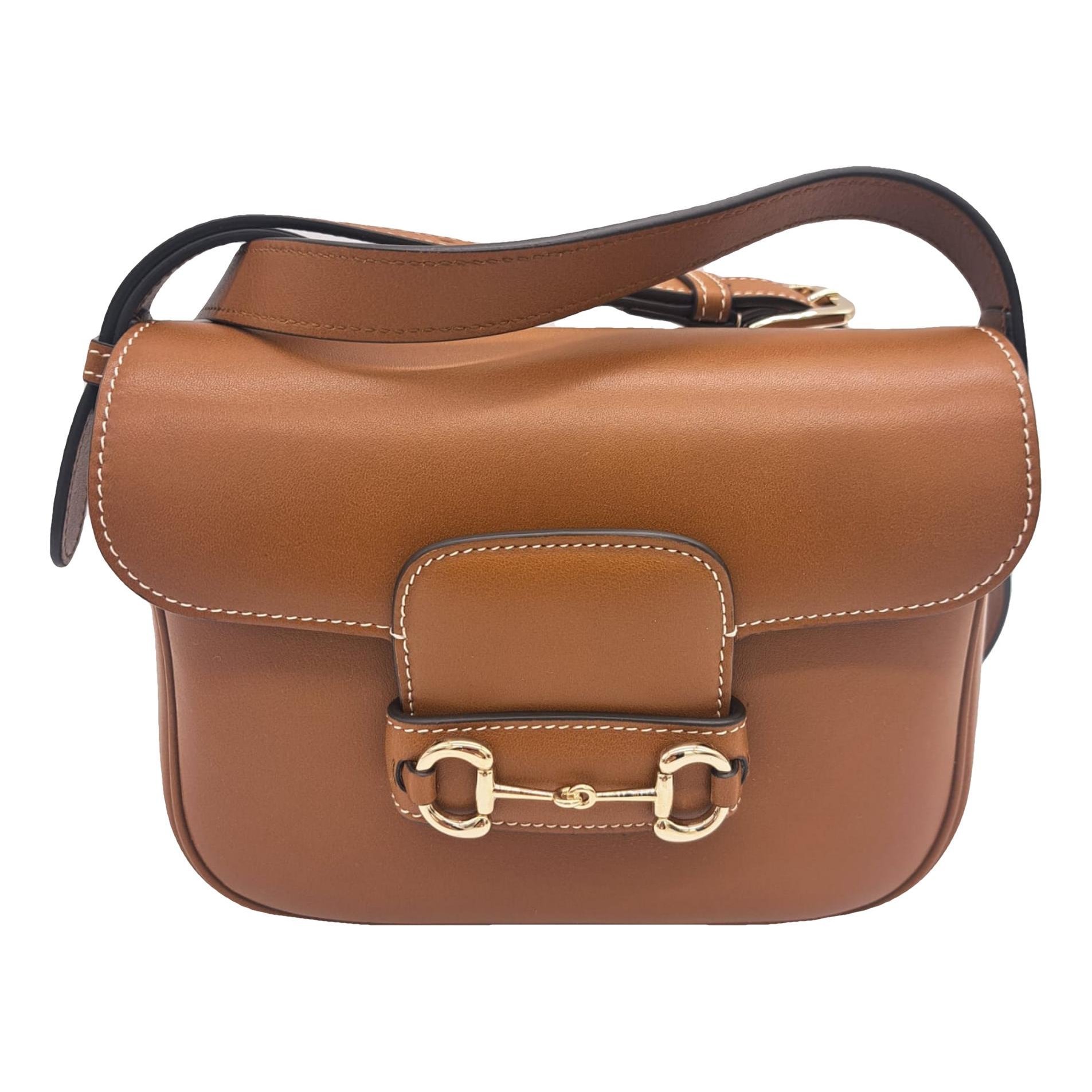 Horsebit 1955 leather handbag