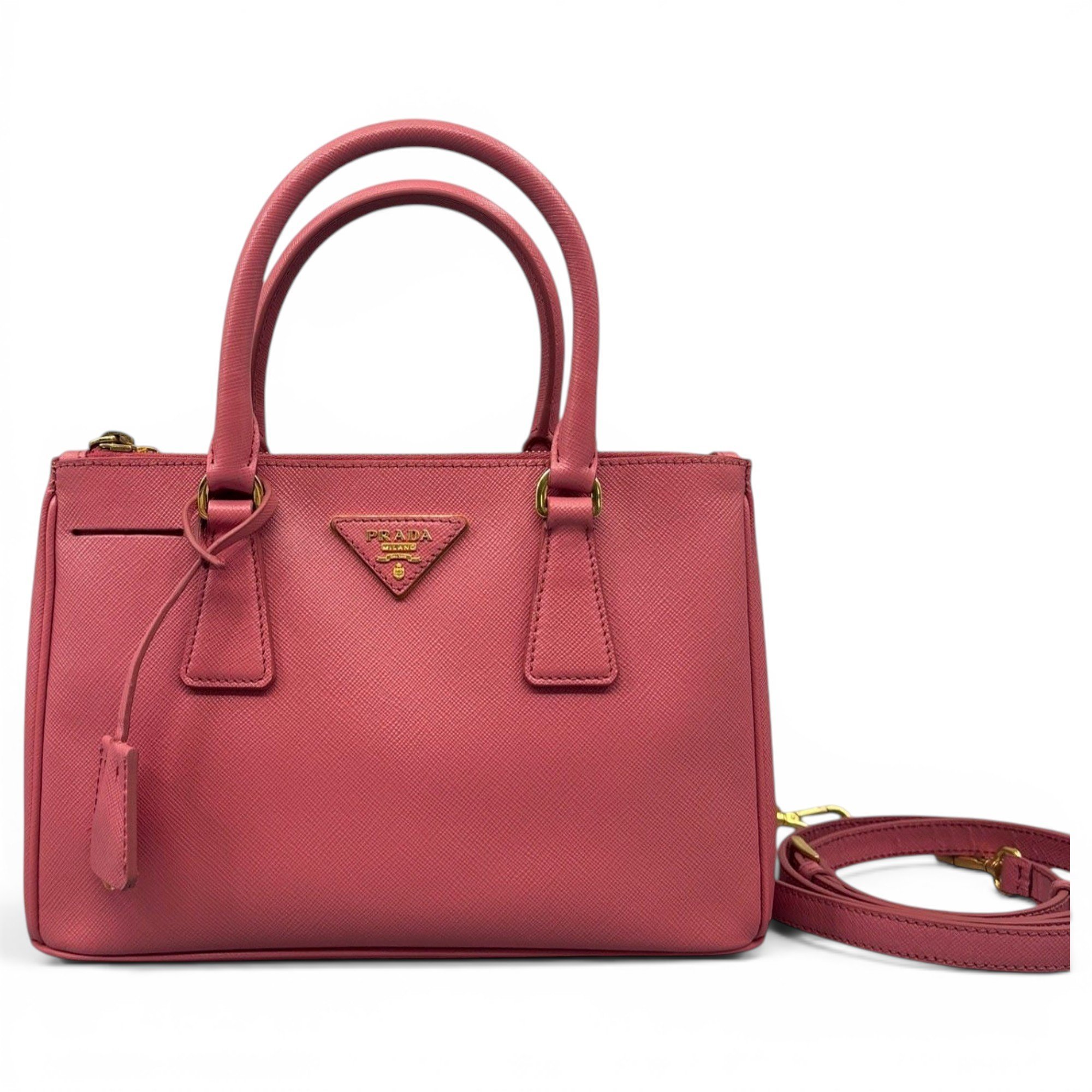 Galleria leather handbag