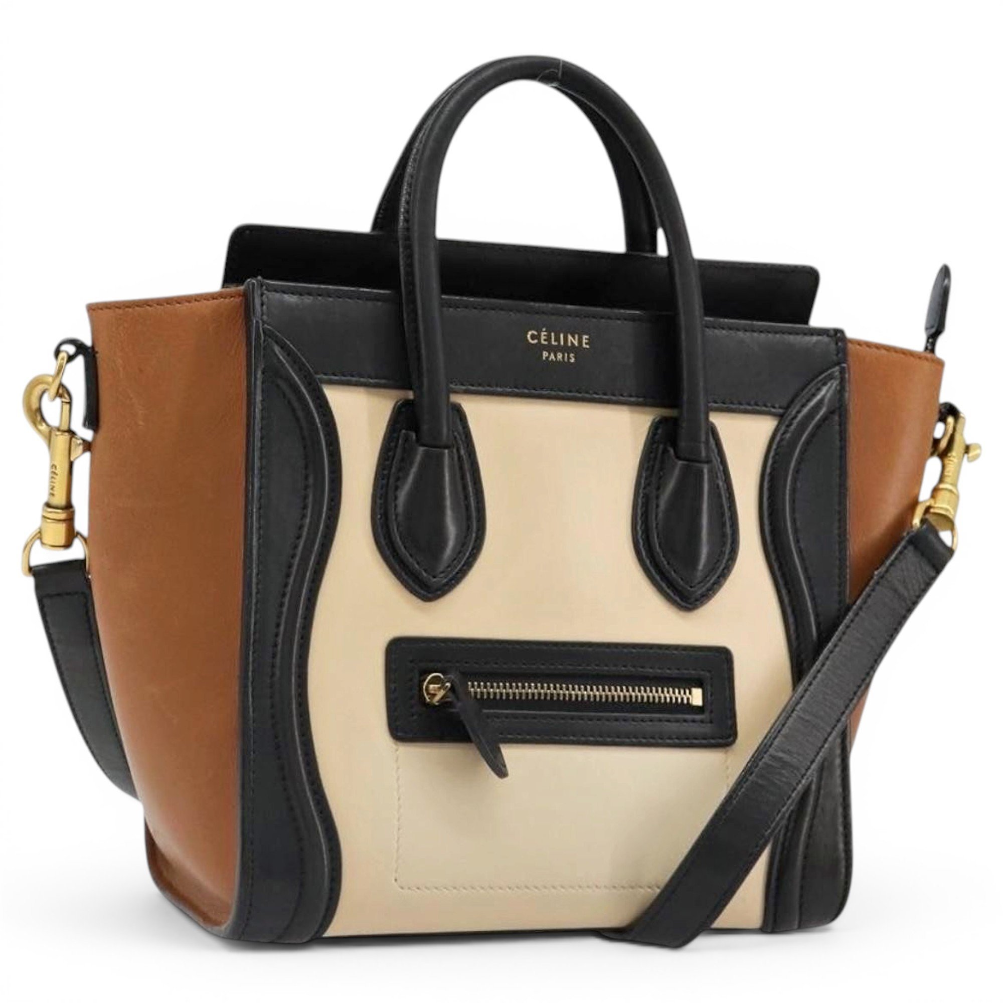Luggage leather mini bag
