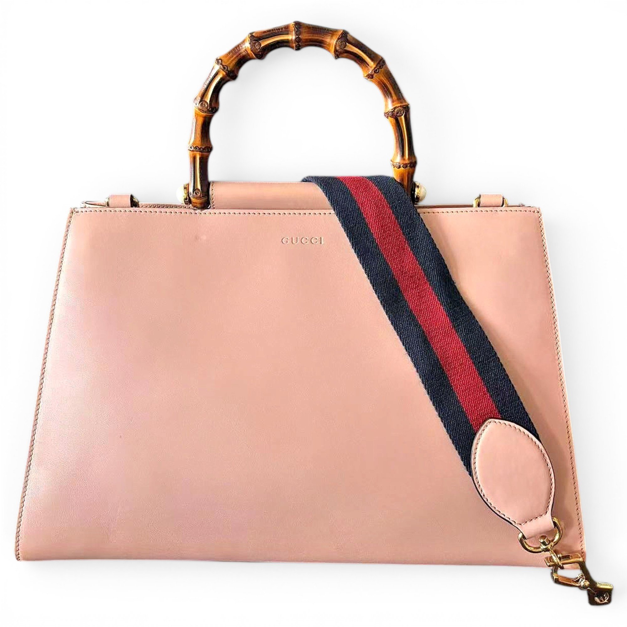 Nymphaea leather handbag