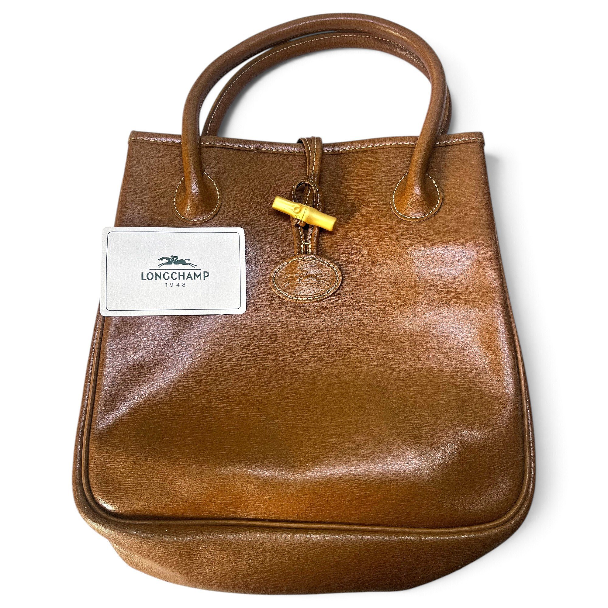 Longchamp Roseau leather handbag