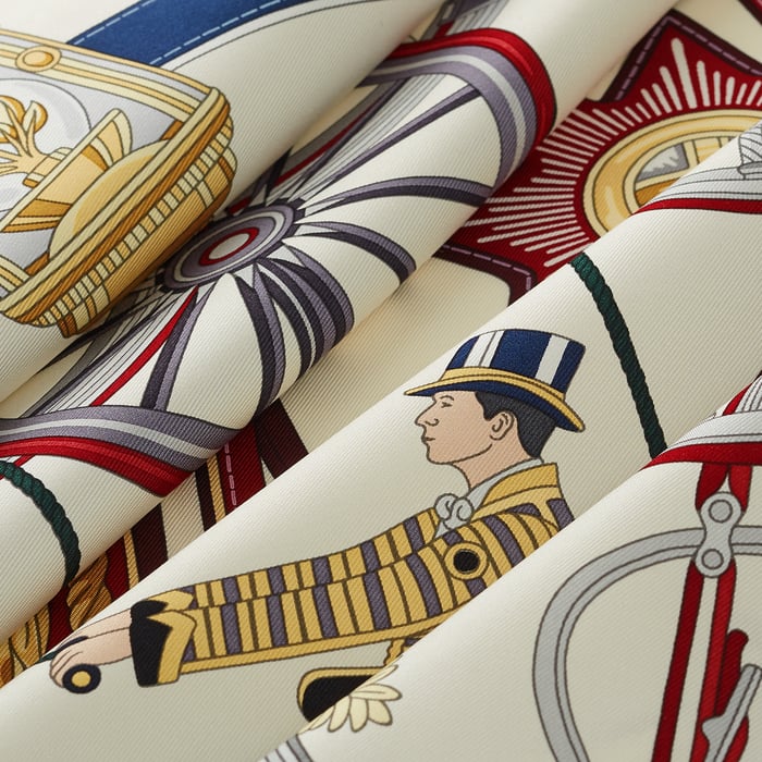 Stately Wheels Scarf 90