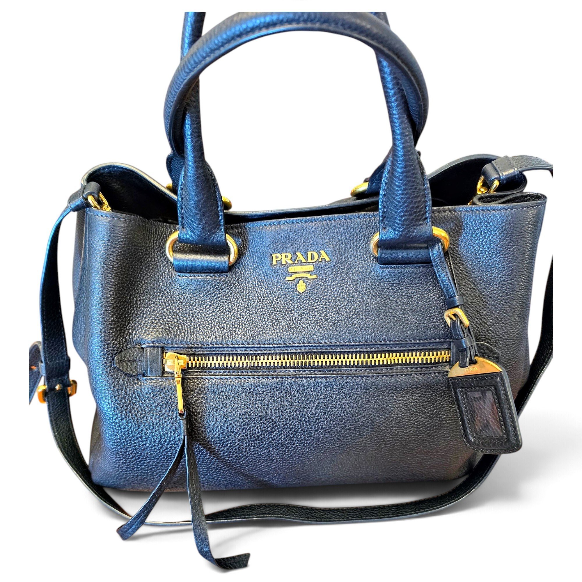 Leather tote