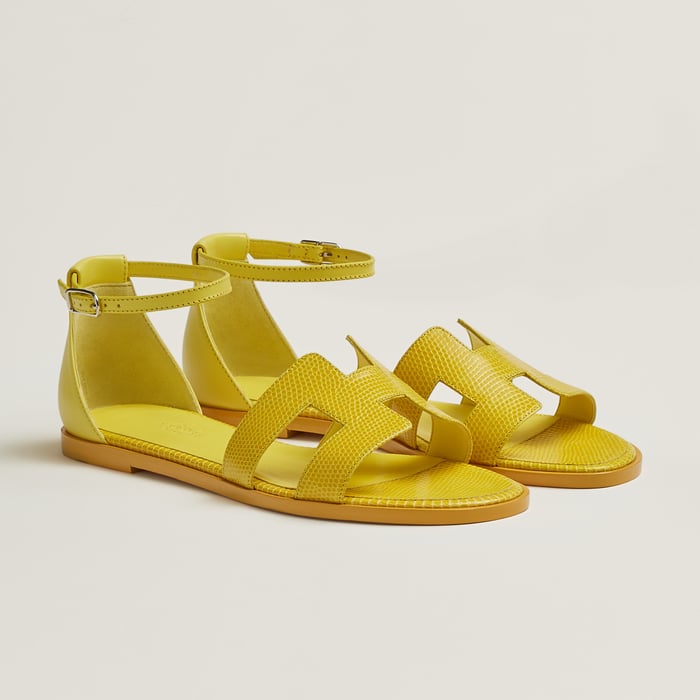 Jaune Curcuma Santorini Sandal