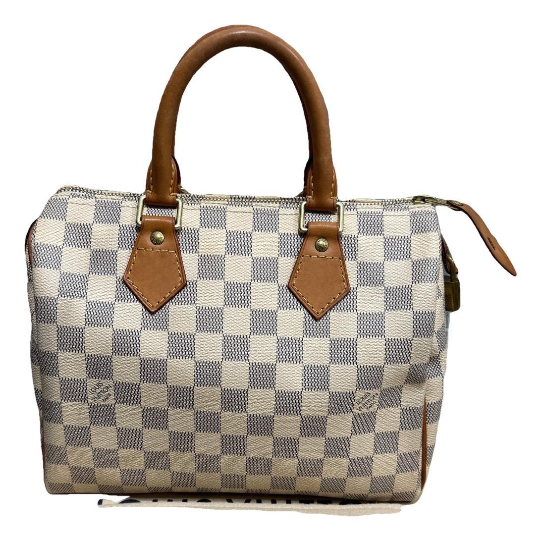 Speedy leather handbag