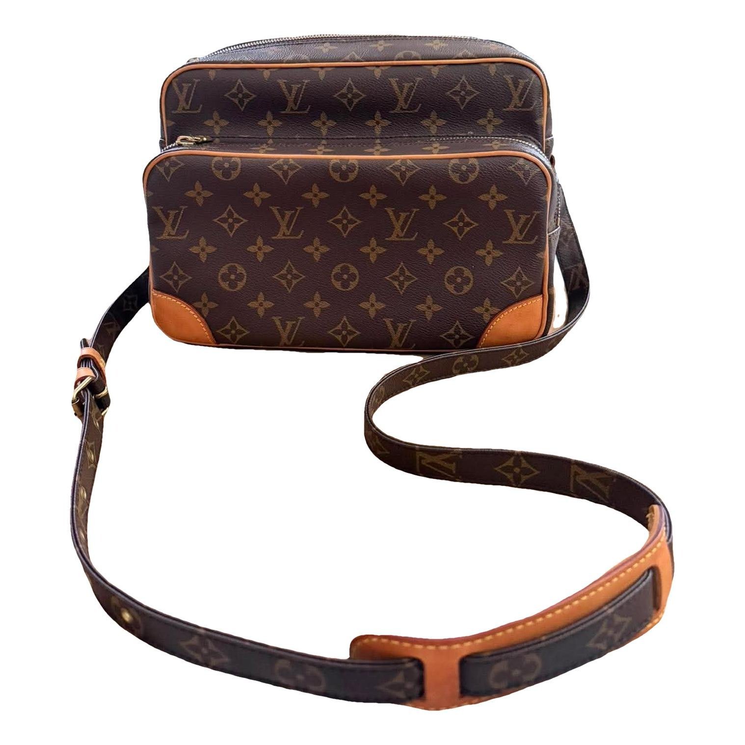 Nile leather crossbody bag
