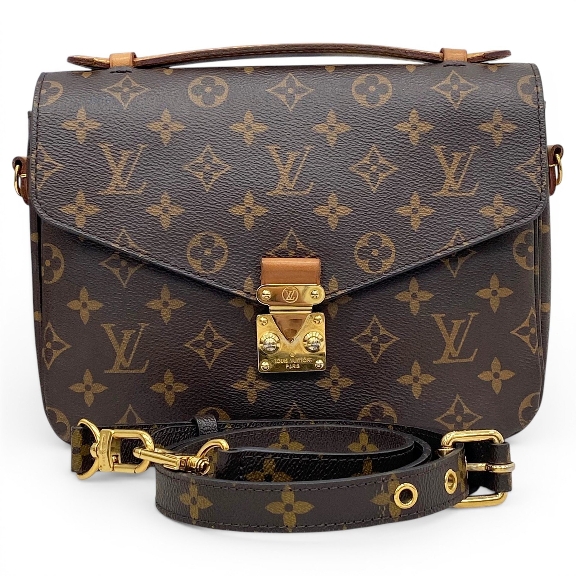 Metis leather handbag
