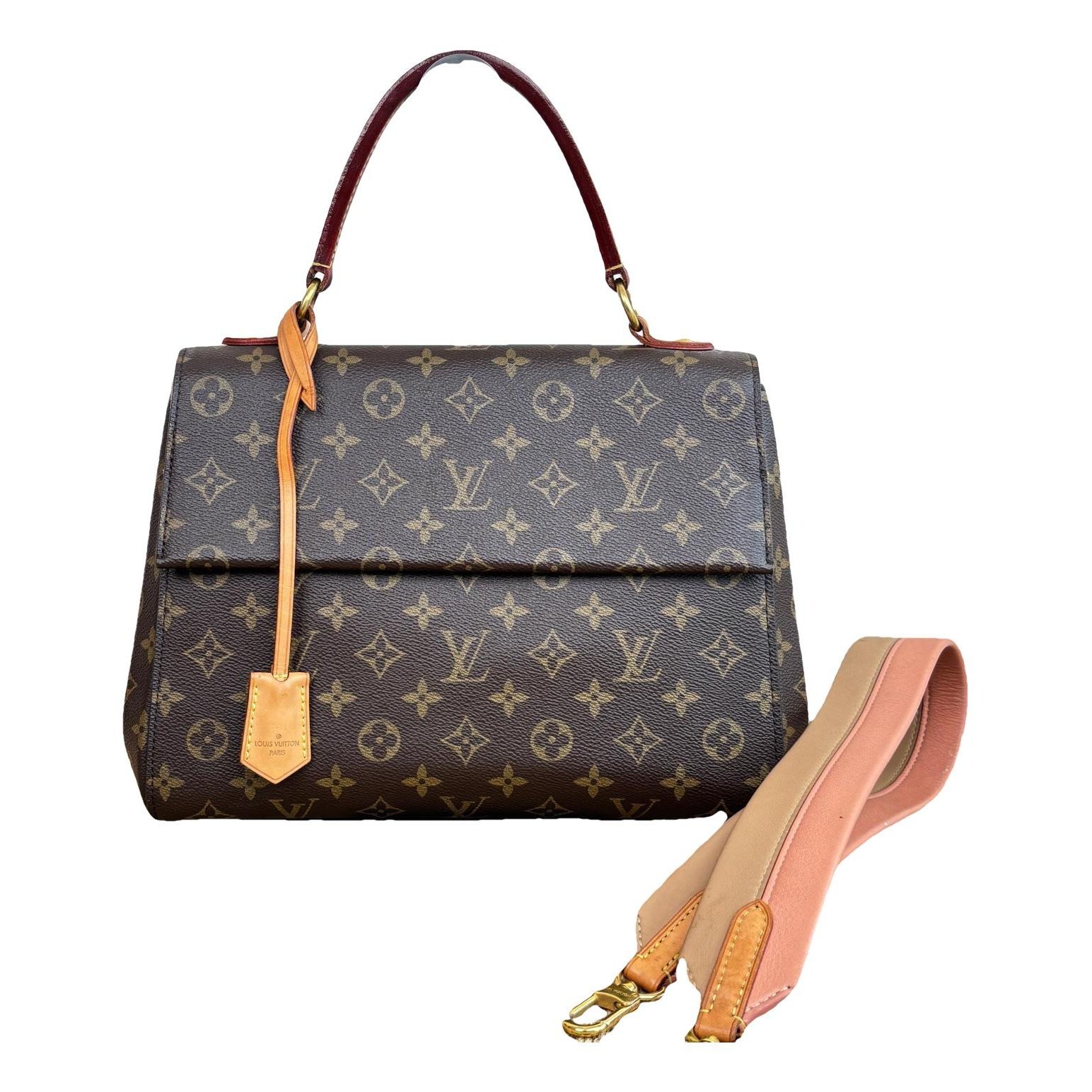Cluny leather handbag
