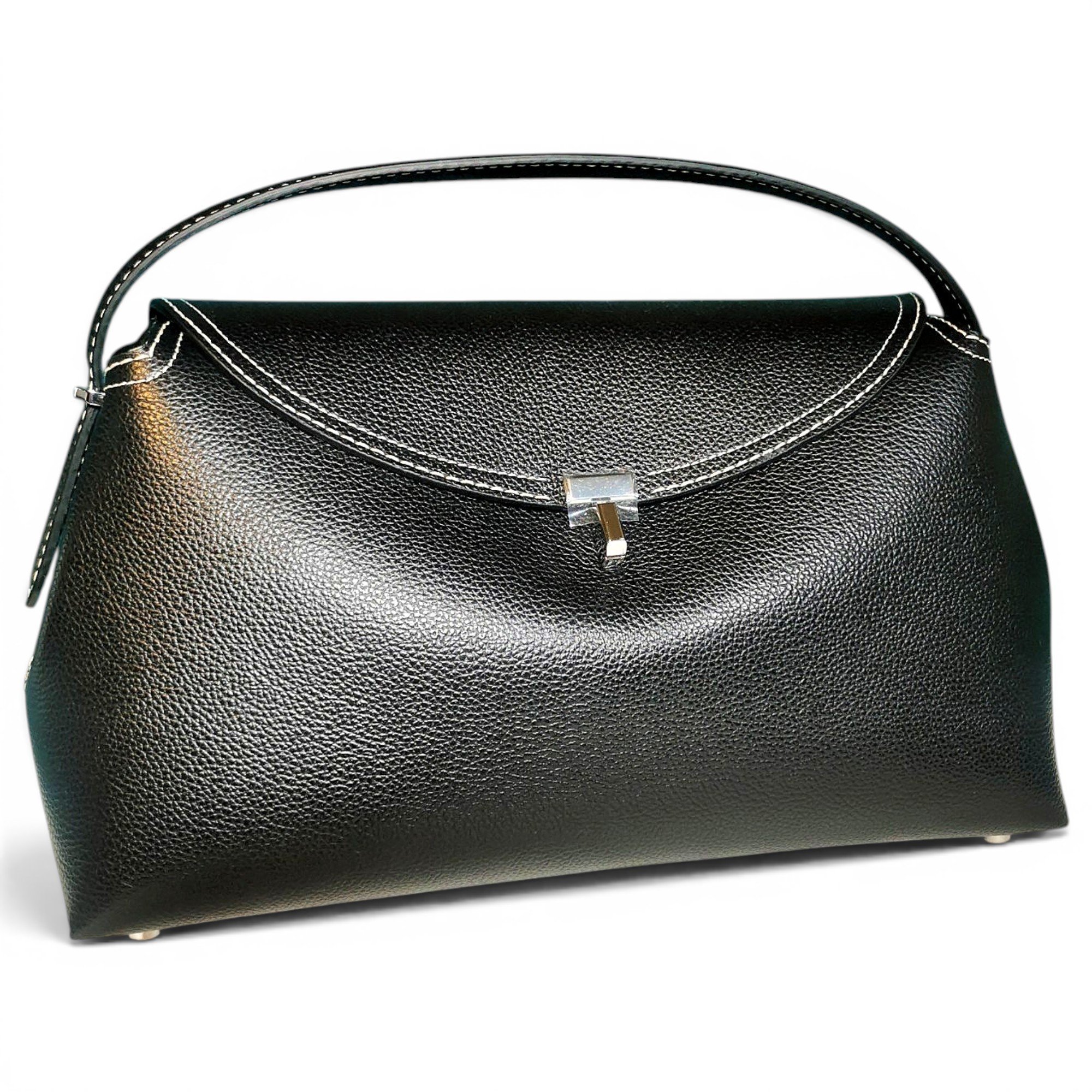 T-Lock leather handbag