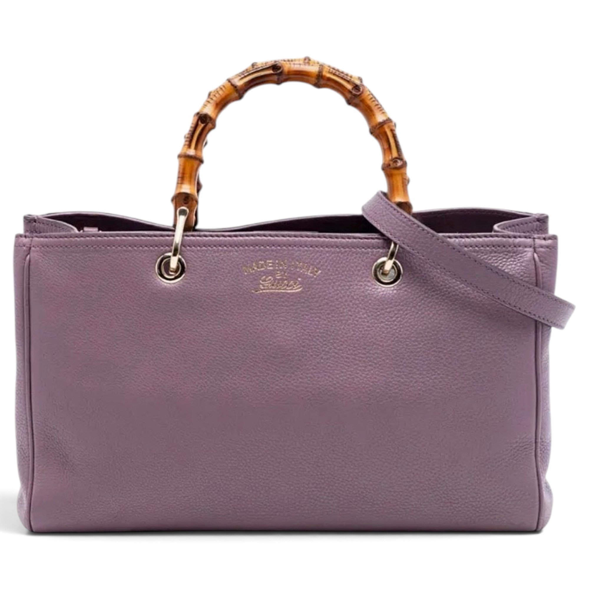 Gucci Bamboo Daily leather tote
