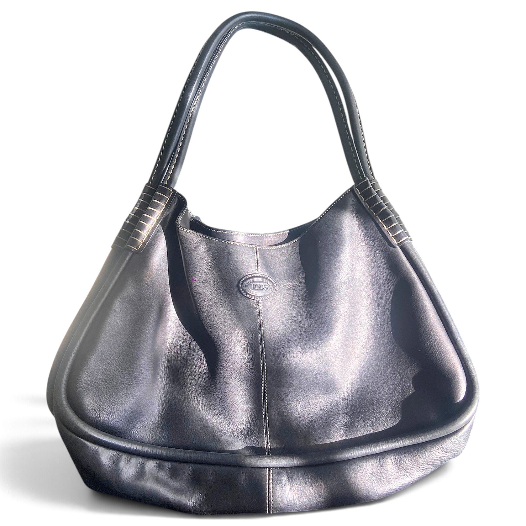 Leather handbag