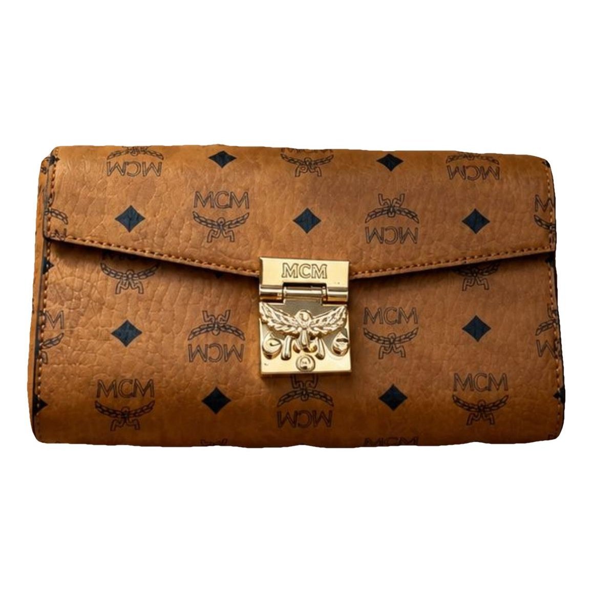 Millie leather clutch bag