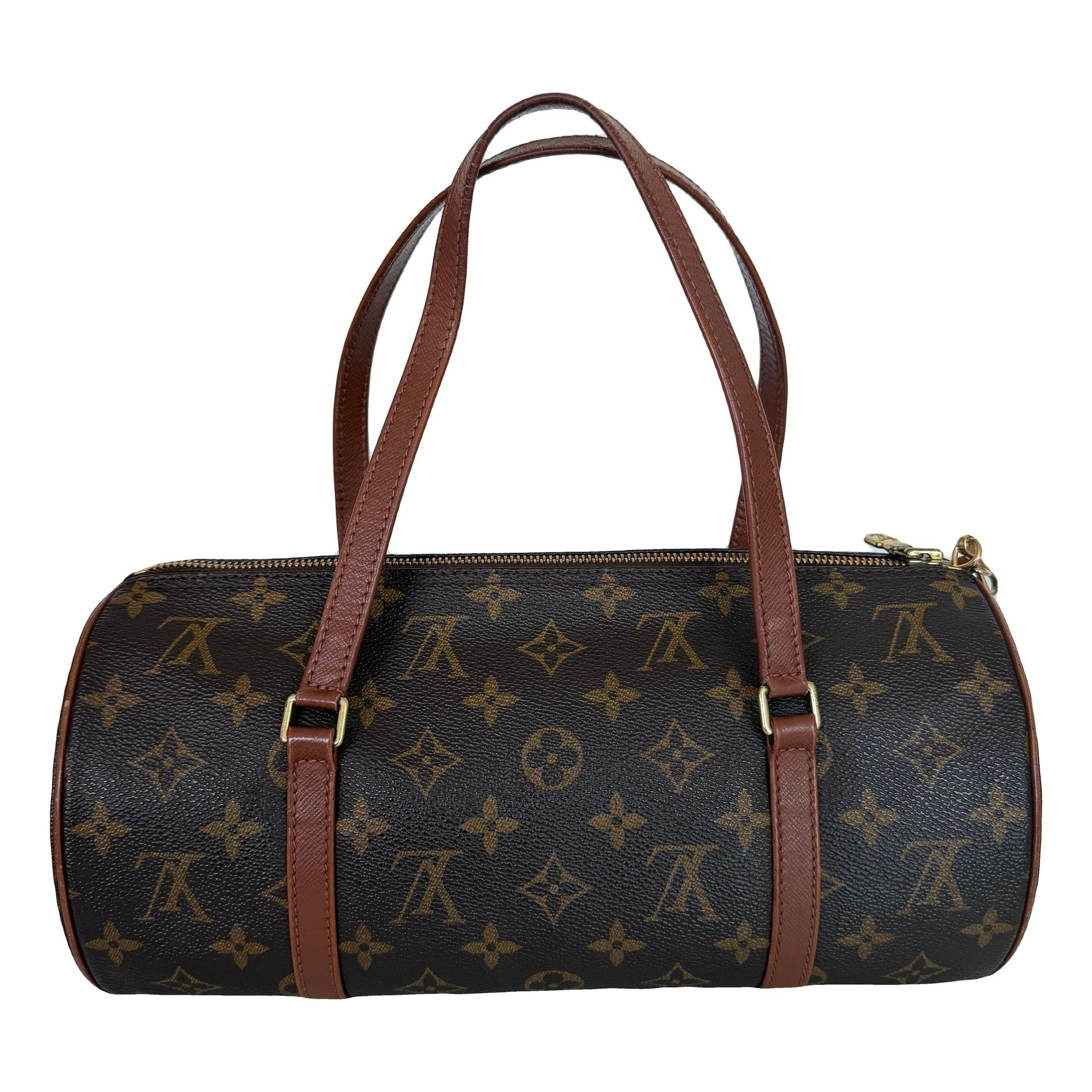 Papillon leather handbag